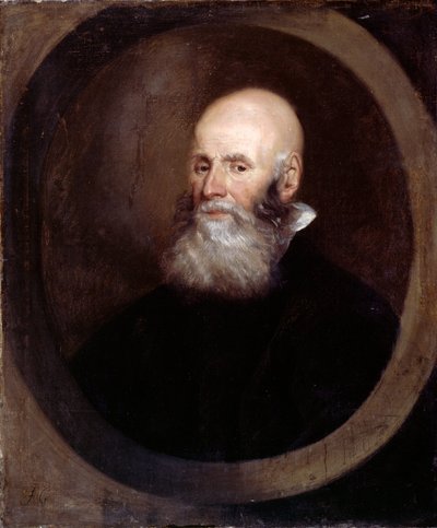 Hovedet af en skægget mand af John Greenhill