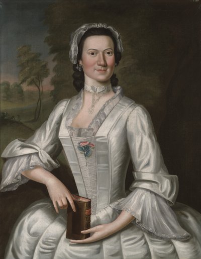 Elizabeth Moffatt Sherburne, ca. 1750 af John Greenwood
