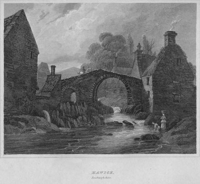 Hawick, Roxburghshire, 1814 af John Greig