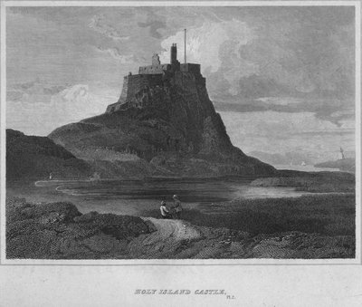 Holy Island Castle, 1814 af John Greig
