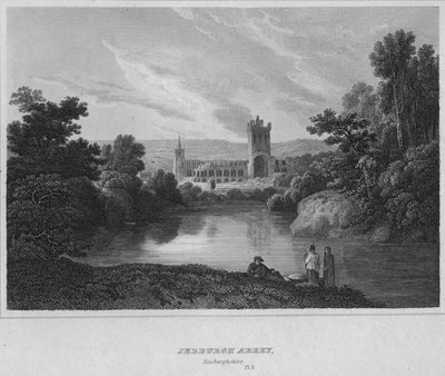 Jedburgh Abbey, Roxburghshire, 1814 af John Greig