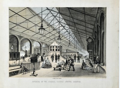Interiør af General Railway Station, Chester af John Gresty