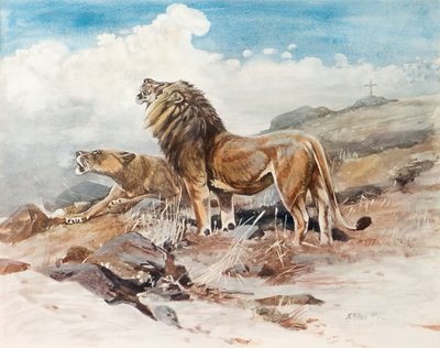 De kan ikke bryde hans søvn af John Guille Millais