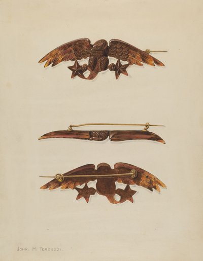 Broche af John H. Tercuzzi