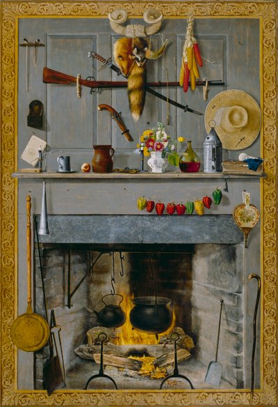 Bedstemor Hearthstone, 1890 af John Haberle