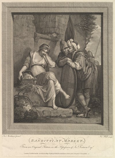 Banditti på markedet den 9. november 1780. af John Hall
