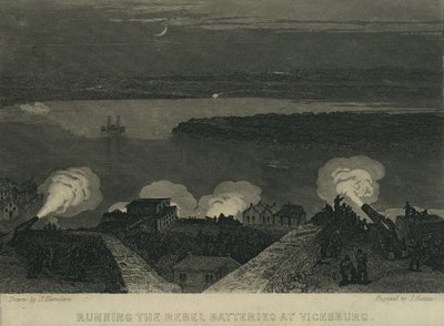 Driver Rebel Batteries i Vicksburg, ca. 1863 af John Hamilton