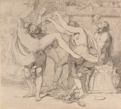 bachchanal af John Hamilton Mortimer