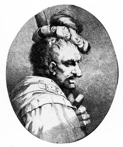 Bardolph, i Henry IV, 1776 af John Hamilton Mortimer