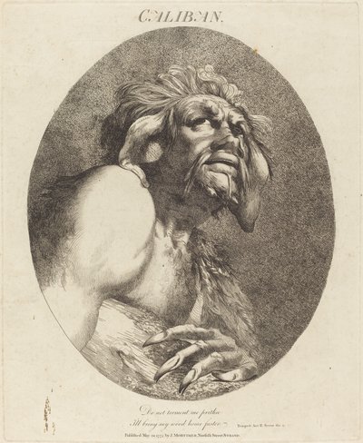 Caliban af John Hamilton Mortimer