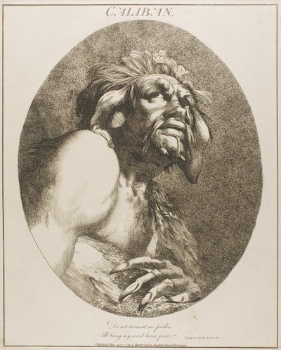 Caliban af John Hamilton Mortimer