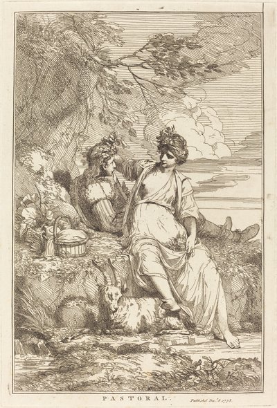Pastoral af John Hamilton Mortimer