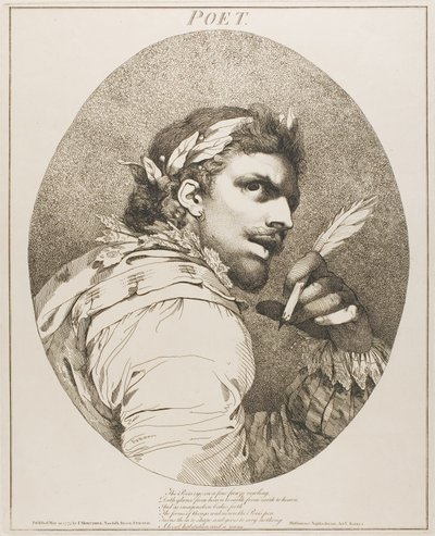 Digter af John Hamilton Mortimer