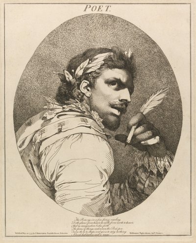 „Digter“, fra „En skærsommernatsdrøm“, akt V, scene i af John Hamilton Mortimer