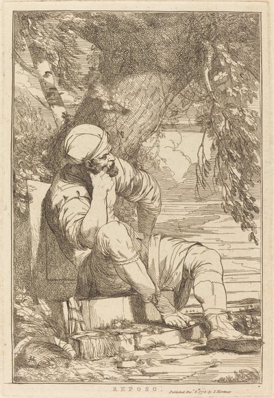 Hvile af John Hamilton Mortimer