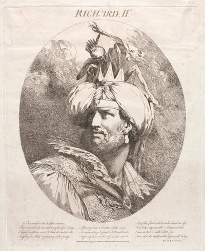 Richard II, 1775. af John Hamilton Mortimer