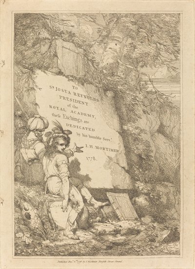 Titel side af John Hamilton Mortimer