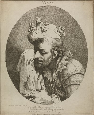 York, "Henry IV", del II, Akt V, Scene IV af John Hamilton Mortimer