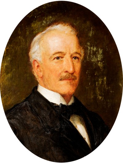 Baron Charles Conrad Adolphus du Bois de Ferrieres (1823-1908), liberalt parlamentsmedlem for Cheltenham (1880-85), ca. 1885-1900 (olie på lærred) af John Hanson Walker
