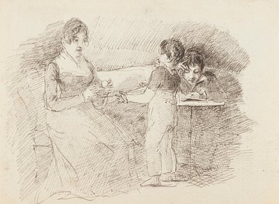 Dreng med uld, 1843 af John Harden