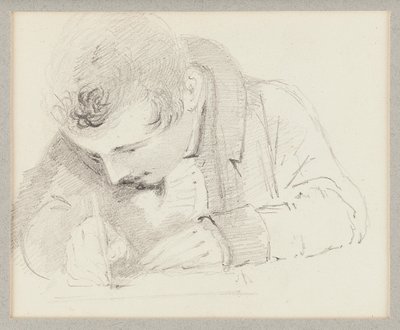 Man skriver, 1825 af John Harden