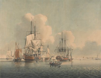 Krigsmænd, der ligger ude af Sheerness af John Harris