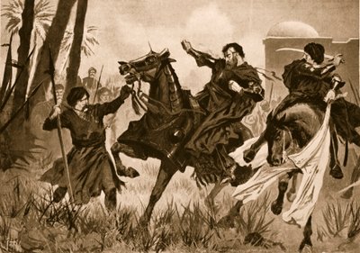 Sebastian I:s nederlag og død i slaget ved Alcazar af John Harris Valda