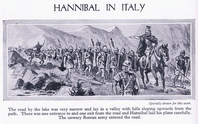 Hannibal i Italien, ca. 1950 af John Harris Valda