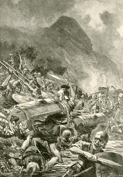 Slaget ved Trasimene-søen af John Harris Valda