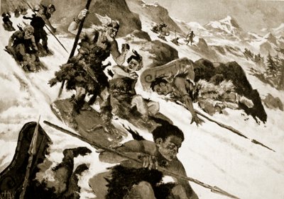 Cimbri i Alperne af John Harris Valda