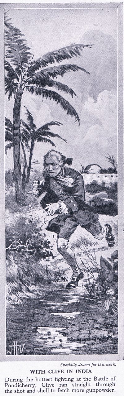 Med Clive i Indien, ca. 1950 af John Harris Valda