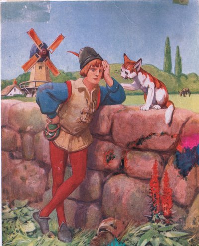 Dick Whittington og hans kat (litho) af John Hassall