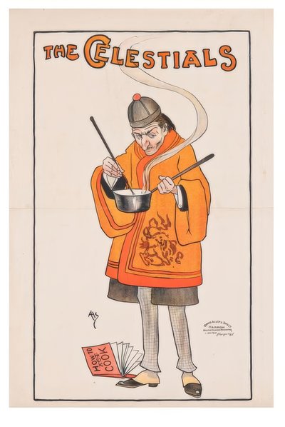 "The Celestials" / J. Hassalls / Plakat, 1895-1899 af John Hassall