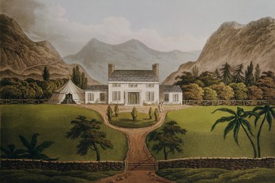 Bonapartes Mal-Maison i St. Helena, 1821 af John Hassell