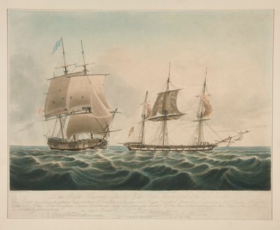 Til højre ærede Charles Philip Yorke. (Præsident og Lillebælt) af John Hassell