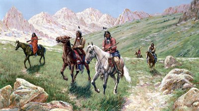I Cheyenne-området, 1896 af John Hauser
