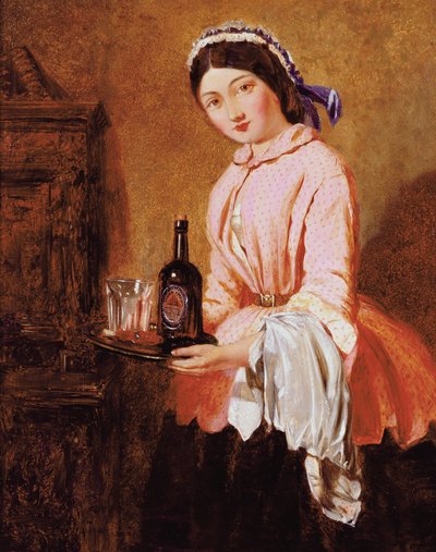 Servitricen (bord) af John Haynes Williams