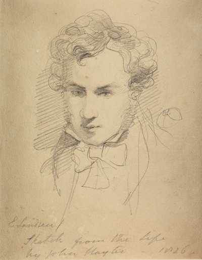 Sir Edwin Landseer, 1826 af John Hayter