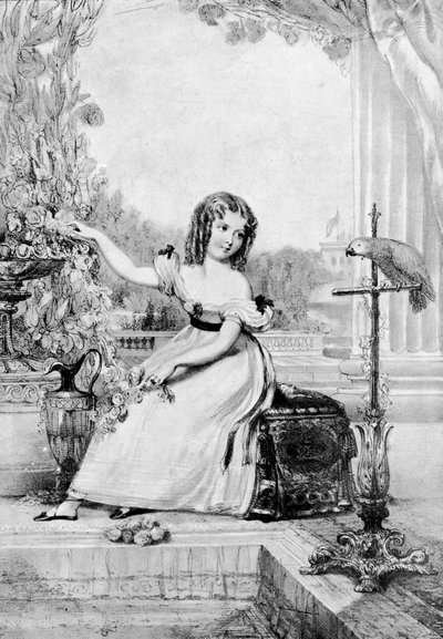 Prinsesse Victoria i en alder af elleve år, 1901. af John Hayter