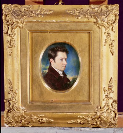Portræt af William Hazlitt (se også 46492) af John Hazlitt
