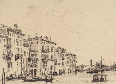 Venetiansk scene af John Henderson