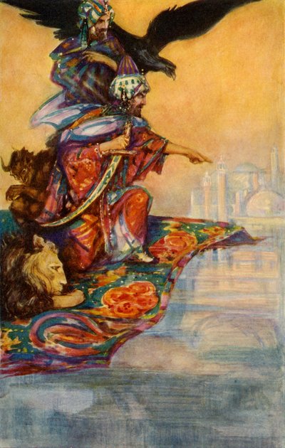 Solomon ser det mystiske palads, 1928. af John Henry Amshewitz