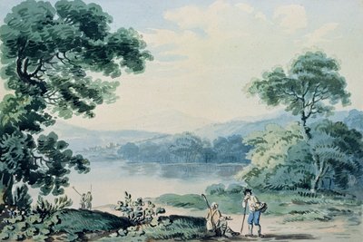 Udsigt nær Virginia, County Cavan af John Henry Campbell