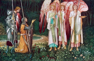 Den hellige grals vision, 1891 1934. af John Henry Dearle