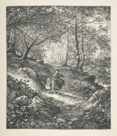 Plade 26. Walking through a wood, fra 
