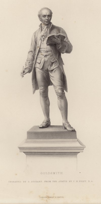 Statue af Oliver Goldsmith af John Henry Foley