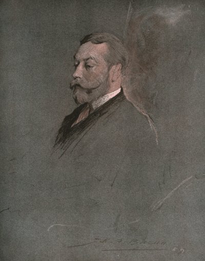 Hans Majestæt Kong George V, 1910. af John Henry Frederick Bacon