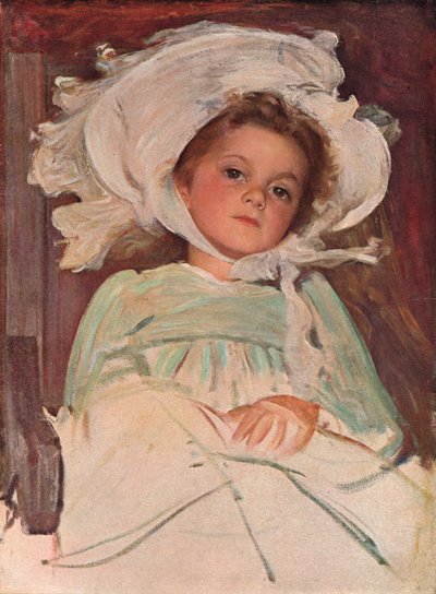 Portrætstudie, c1906 af John Henry Frederick Bacon