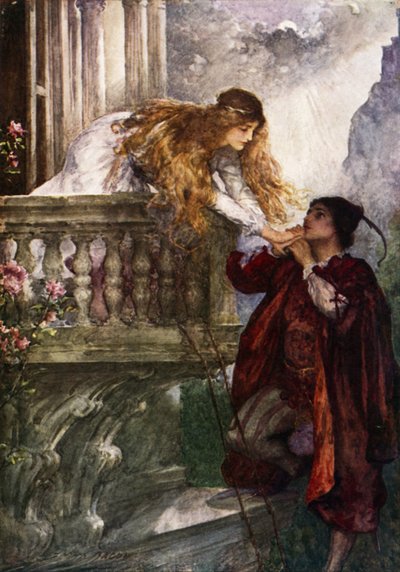 Romeo og Julie af John Henry Frederick Bacon