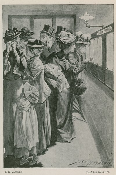 Offerlisten på Krigskontoret af John Henry Frederick Bacon